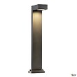 SLV - Borne extérieure SLV QUADRASYL 75, GX53/TCR-TSE, 11W - Coloris anthracite - vignette