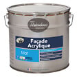 THEODORE PEINTURES - Peinture façade acrylique - Blanc - 10L - vignette