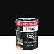 JULIEN - Peinture bois extérieur microporeuse satin - Noir - 2,5L - vignette