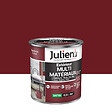 JULIEN - Peinture multi-matériaux extérieur - Rouge Basque 0,5L - vignette