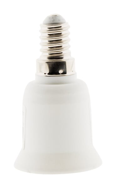ZENITECH - Adaptateur de douille fiche mâle E14 vers fiche femelle E27 - Zenitech - large