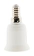 ZENITECH - Adaptateur de douille fiche mâle E14 vers fiche femelle E27 - Zenitech - vignette