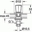 GROHE - Paire de robinets de bidets Costa L 18904001 - vignette