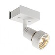 SLV - PURI 1 plafonnier, blanc mat, GU10, max. 50W, anneau déco inclus - vignette