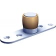 MANTION - Guide du bas sur platine 1099 pour porte coulissante 150 kg Sportub - vignette