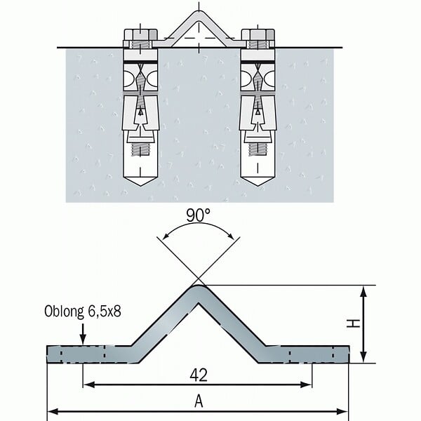COMMUNELLO - RAIL G.TRIANGLE VISSER 3M 293 - large