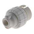 ZENITECH - 3 douilles B22 en nylon avec 1 bague - Blanc - Zenitech - vignette