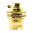 ZENITECH - Douille B22 laiton bague borne de terre - double - Zenitech - vignette