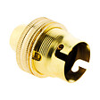 ZENITECH - Douille B22 laiton bague borne de terre - double - Zenitech - vignette