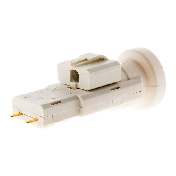 ZENITECH - Douille avec Fiche DCL 6A 250V B22 - Blanc - Zenitech - large