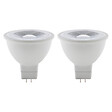 ELEXITY - Lot de 2 spots LED 3,5W GU5,3 250lm 2700K - Blanc chaud - Elexity - vignette