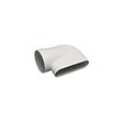 ALDES - Coude mixte horizontal 90° Minigaine pour conduits rigides PVC - 60 x 200mm - ø125mm - vignette