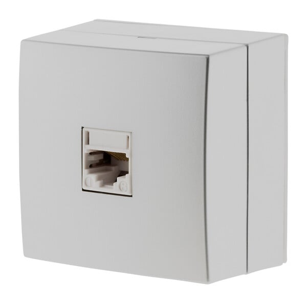 BELVUE - Prise téléphone RJ45 en saillie - gris - Bel'Vue - Zenitech - large