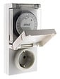 OTAX - Programmateur extérieur Schuko IP44 48 programmes - Zenitech - vignette