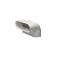 ALDES - Coude vertical 90° Minigaine pour conduits rigides PVC - 60 x 200mm - vignette