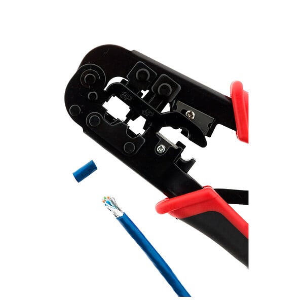 ZENITECH - Pince pour fiche RJ45/11/12 - Noir - Zenitech - large