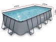 HABITAT ET JARDIN - Piscine tubulaire "Ludo 2" - 4,01 x 2,01 x 1,22 m - Sans filtration - vignette
