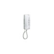 AIPHONE - Poste audio Aiphone avec combiné - 2 fils - 2 boutons de commande - Blanc - vignette