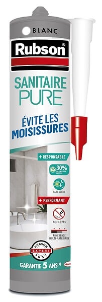 RUBSON - RUBSON Mastic PURE Sanitaire Blanc 280ml - large
