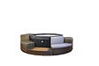 NETSPA - Spa Octopus - Gris - 4-6 pers. - Diam.193xH.73cm - vignette