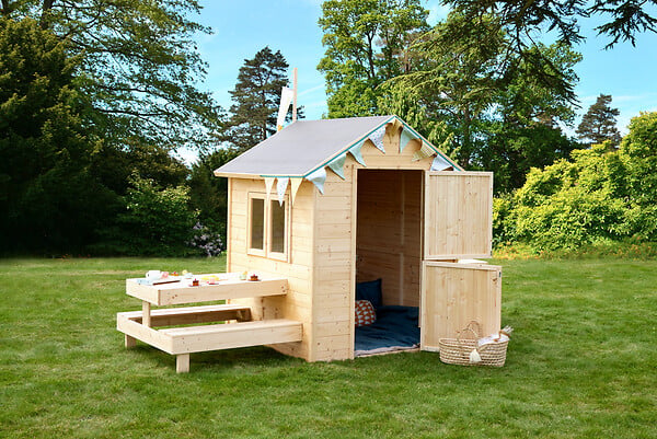 CERLAND - Maisonnette en bois TIANA - L.221xH.162xP.127cm - large
