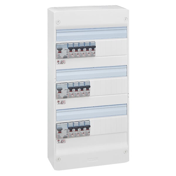 LEGRAND - Tableau électrique équipé DRIVIA - T5 - 3 rangées 20 modules - large