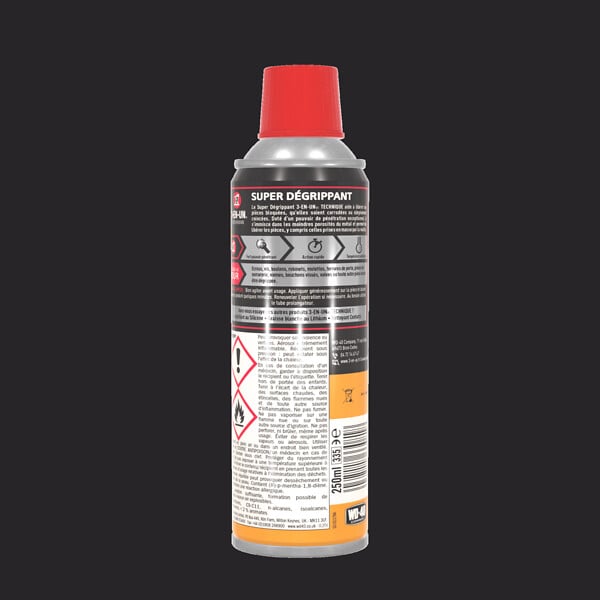 3-EN-UN - Super Dégrippant 250ml - Aérosol - Sans silicone - large