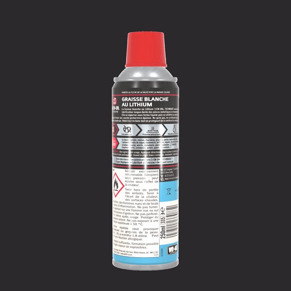 3-EN-UN - Graisse lubrifiante au lithium - Blanche - 250ml - large