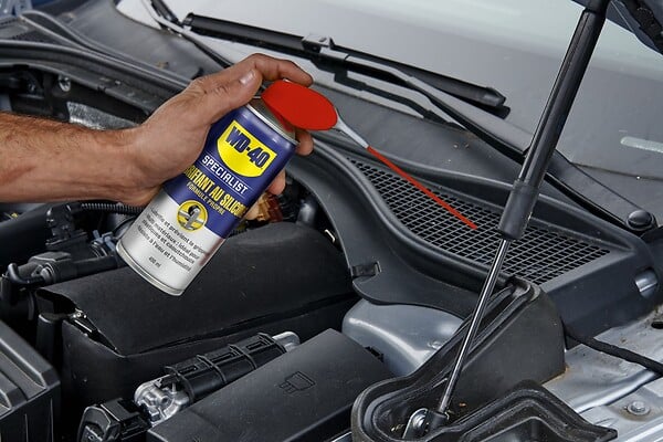 WD-40 - Lubrifiant silicone 250ml - Haute température 200°C - large