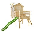 CERLAND - Maisonnette enfant en bois Joséphine - L.140xH.108xP.110cm - vignette