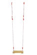 CERLAND - Balançoire bois - Marron - L.35xl.16xH.130cm - vignette