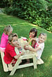 CERLAND - Table enfant avec bac à sable – H.50xL.91xP.90cm - vignette