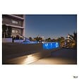 SLV - Encastré mural extérieur BRICK, asymétrique, inox, LED, 11W, 3000K, IP65, collerette inox 316 - vignette