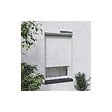 VOLET-MOUSTIQUAIRE - Volet roulant solaire alu H 150 cm x L 150 cm blanc - vignette
