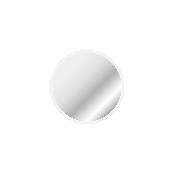 AURLANE - Miroir salle de bain rond avec eclairage LED - Diamètre 60cm - GO LED - large