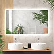 AURLANE - Miroir salle de bain avec eclairage LED - 120x70cm - GO LED - vignette