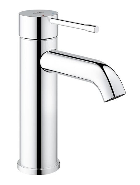 GROHE - Grohe Essence - set mitigeur de lavabo taille S + Bonde clic clac Grohe pour lavabo avec trop-plein (23590001-CLICCLAC) - large