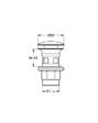 GROHE - Eurostyle Cosmopolitan Set Mitigeur lavabo Taille S + Bonde clic clac Grohe pour lavabo avec trop-plein (3246820E-CLICCLAC) - vignette