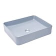 SWISS AQUA TECHNOLOGIES - Swiss Aqua Technologies Infinitio Vasque à poser 50 x 40 x 11 cm, sans trop-plein, Bleu foncé mat (SATINF5040DBLM) - vignette