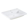 GROHE - Cube ceramic Vasque à encastrer par dessus 60 cm, blanc alpin (3947900H) - vignette