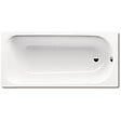 KALDEWEI - Saniform Plus 170 x 75 cm Baignoire droite 123 L en acier émaillé, sans pieds, blanc alpin (112600010001) - vignette