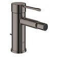 GROHE - Essence Mitigeur monocommande Bidet Taille S, hard graphite (32935A01) - vignette