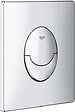 GROHE - Pack WC Bâti autoportant Rapid SL + WC Cersanit S-LinePro + Abattant + Plaque Chrome (ProjectS-LinePro-2) - vignette