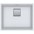 FRANKE - Franke Kubus 2 KNG 110-52 Fragranit+ Évier de cuisine sous-plan Blanc glace - vignette