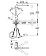 GROHE - Minta Mitigeur évier avec douchette SuperSteel (G-32168dc0) - vignette