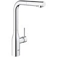 GROHE - Essence Mitigeur évier avec douchette extractible, 2 jets, Chrome (G-30270000) - vignette