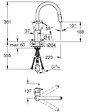 GROHE - CONCETTO Mitigeur monocommande evier, Chrome (G-31483002) - vignette