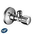 SCHELL - Comfort Lot de 2 robinets d'équerre avec fonction de régulation, Classe de débit A (052120699-PRO2) - vignette
