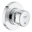 GROHE - Vanne murale à fermeture automatique, chrome - vignette