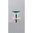 SWISS AQUA TECHNOLOGIES - Bonde à écoulement libre Infinitio 5/4" sans trop-plein pour lavabos et vasques, vert mat (PZATKALGEM) - vignette